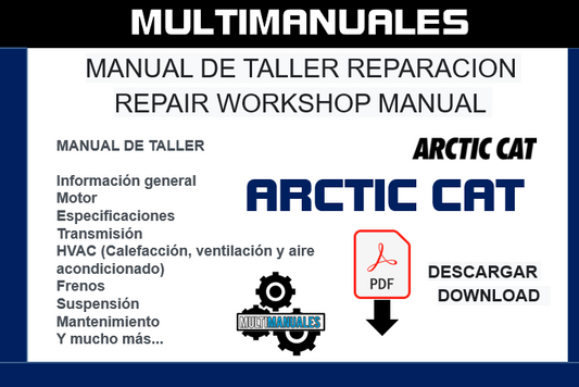 Arctic Cat 400/500/650 2006 All Terrain Vehicle Service and Repair Manual