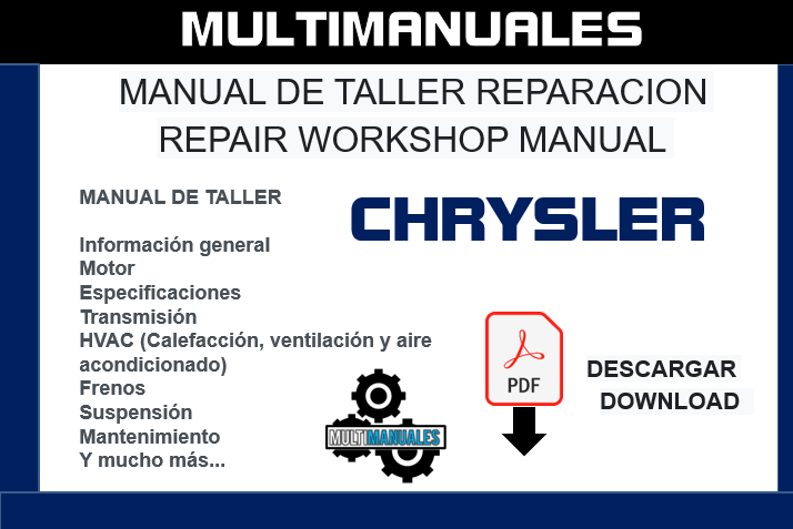 Chrysler Voyager 2008-2016 Manual de Reparación Servicio Taller PDF