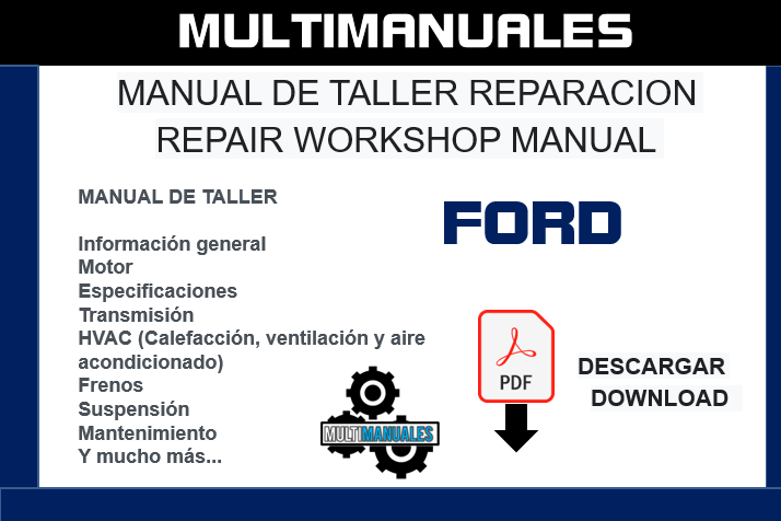 Ford Windstar 2002 OEM Workshop and Repair Manual