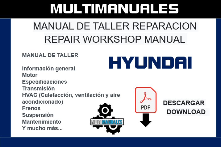 Manual de taller y reparación del Hyundai Staria 2021-2024 (PDF)