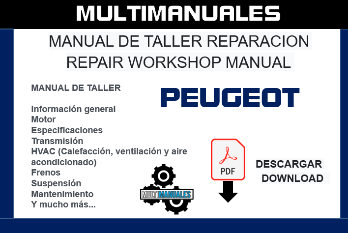Peugeot 308 Workshop Manual (2013-2021) English