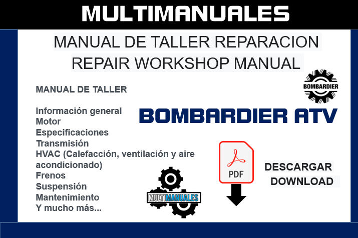 Manual de taller del ATV Bombardier Outlander 2006