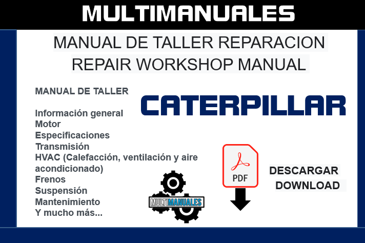 RETROEXCAVADORA CATERPILLAR 424D MANUAL DE OPERACIÓN Y MANTENIMIENTO C ...