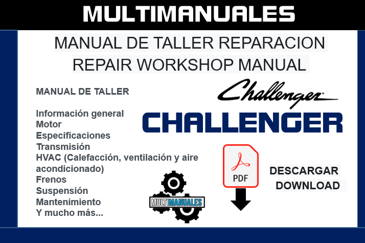 Complete service and repair manual for Challenger MT425B, MT445B, MT455B, MT465B, MT475B tractor