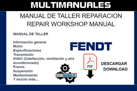 Fendt 722 Vario SCR Tractor Parts Manual (736 00101-99999)