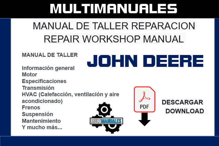 Manual técnico de reparación del tractor John Deere 640 Skidder (TM1124)