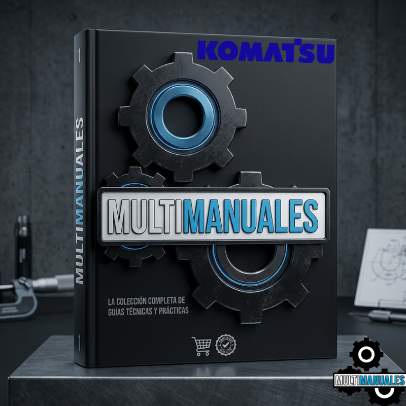 MANUAL DE OPERACION Y MANTENIMIENTO DE LA EXCAVADORA HIDRÁULICA KOMATSU PC60-7 (INGLES Y ESPAÑOL)