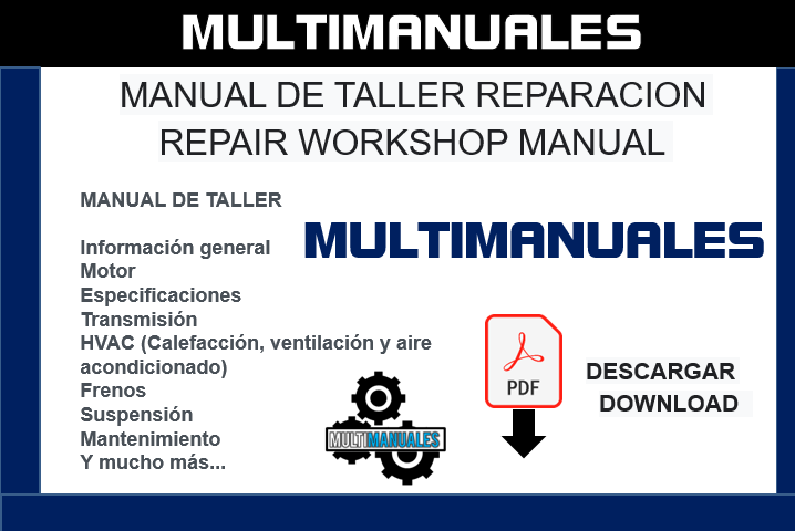 Ford Festiva Workshop Manual (1986-1996) Spanish – Multimanuales