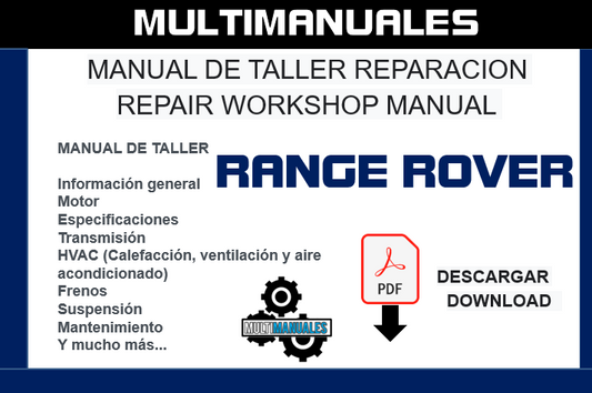 Manual De Taller Range Rover Evoque L538 (2011-2018) Español